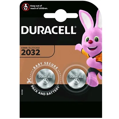 Duracell DL2032B2 Lithium Coin Cell baterije 2 kom