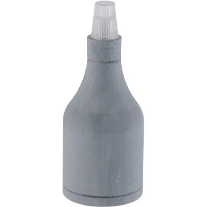 Grlo za sijalicu sivo E27/60W