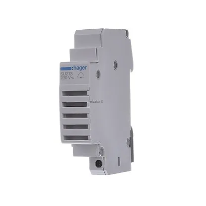 Hager Električno zvonce za DIN šinu