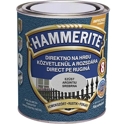 Hammerite lak 3u1 rustik srebrni 750 ml