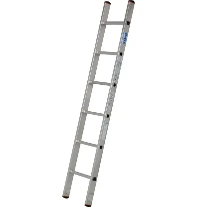 Krause Monto aluminijske naslanjajuće ljestve 1×6
