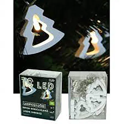LED Ukras drvena jelka