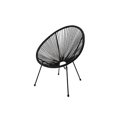 Lounge stolica String siva  94x71x50cm