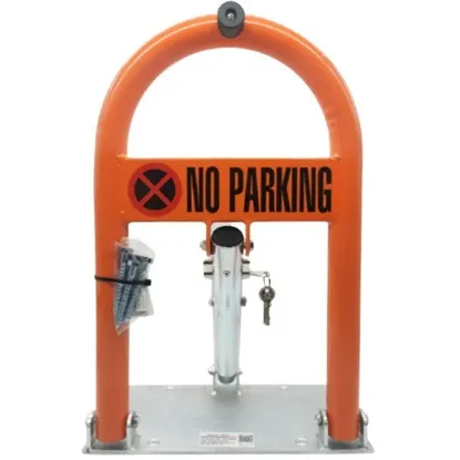Preklopna parking barijera plastificirana