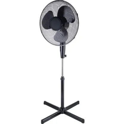 Samostojeći ventilator, podesiv po visini, crni, promjer 40 cm