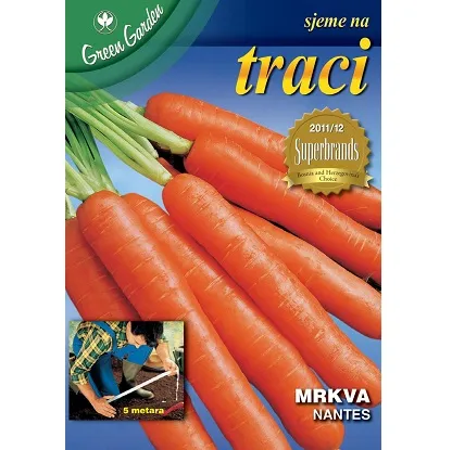 Sjeme na traci mrkva nantes