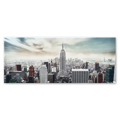 Slika staklo Manhattan 50×125 cm