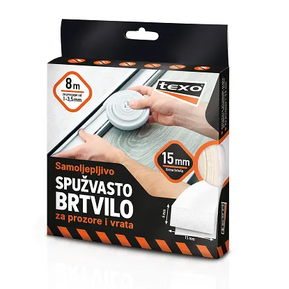 Texo spužvasto brtvilo bijelo 8m x 15mm