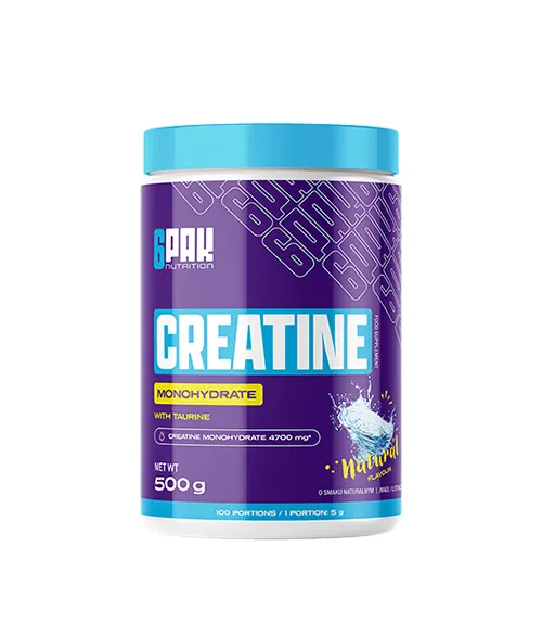 6PAK Creatine Monohydrate 500g