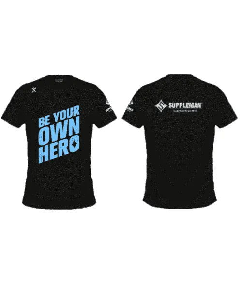 Crni T-Shirt SUPPLEMAN ™