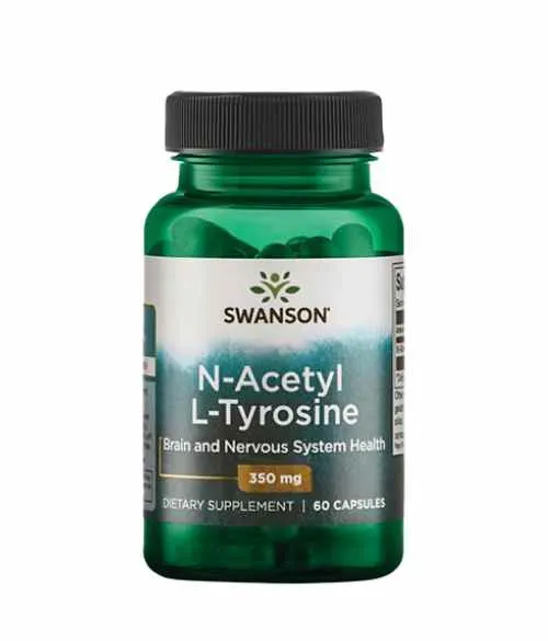 Swanson N-Acetyl L-Tyrosine 350mg 60caps