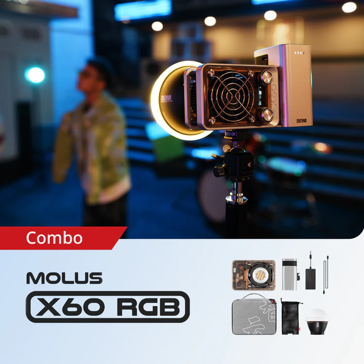 ZHIYUN MOLUS X60 RGB COMBO
