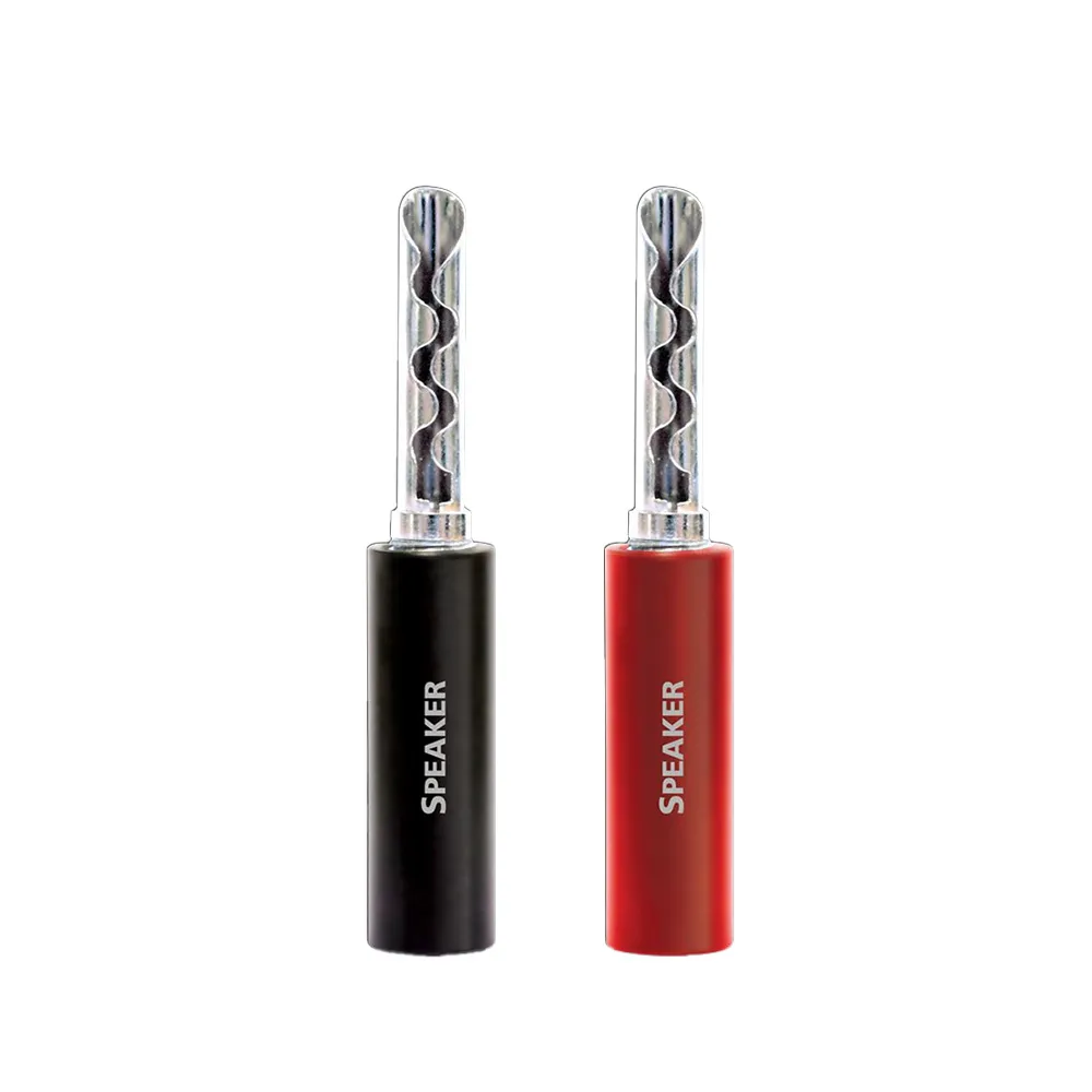 AudioQuest SureGrip 100 Banana Bi-Wire Silver (set 12 kom.)