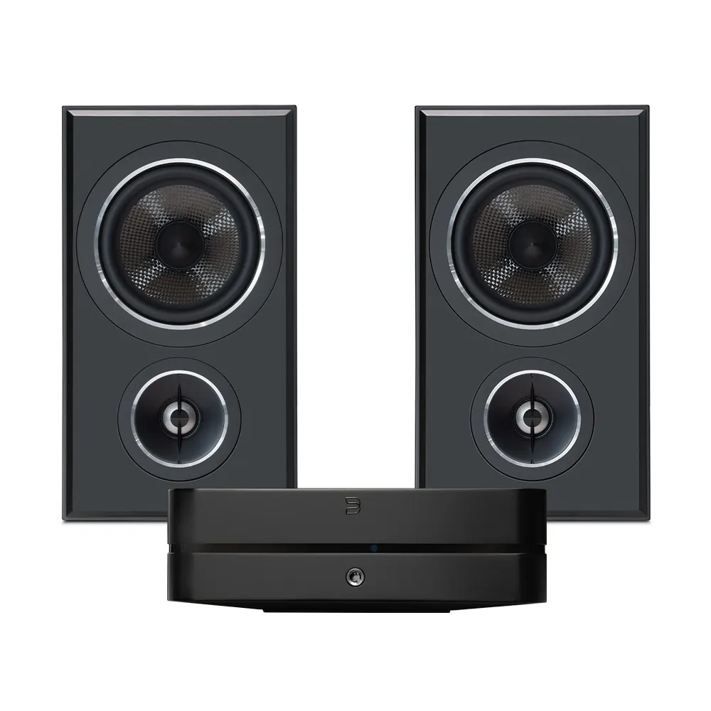Bluesound POWERNODE & PSB Imagine B50