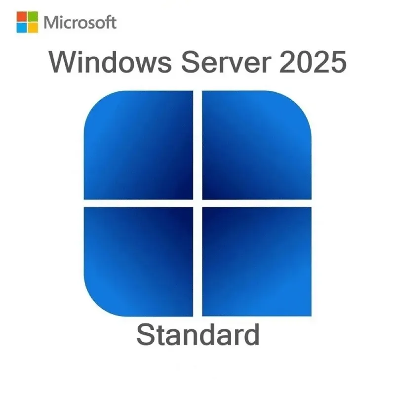 Microsoft Windows Svr Std 2025 64Bit English 1pk DSP OEI DVD 16 Core EP2-25187
