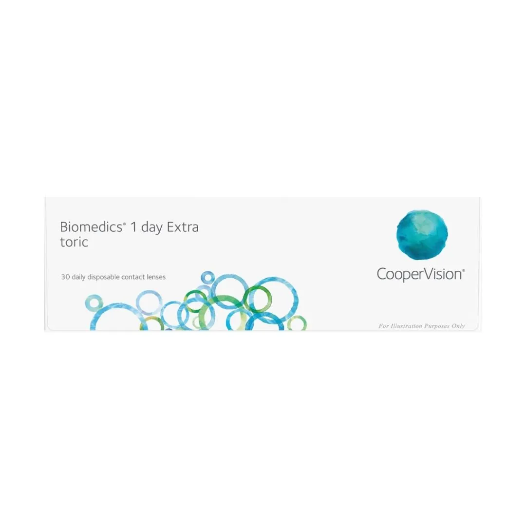 COOPER VISION Biomedics® 1 day Extra toric (30 sočiva)