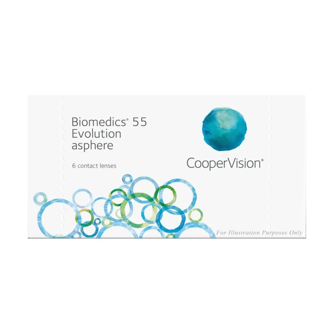 COOPER VISION Biomedics® 55 Evolution (6 sočiva)