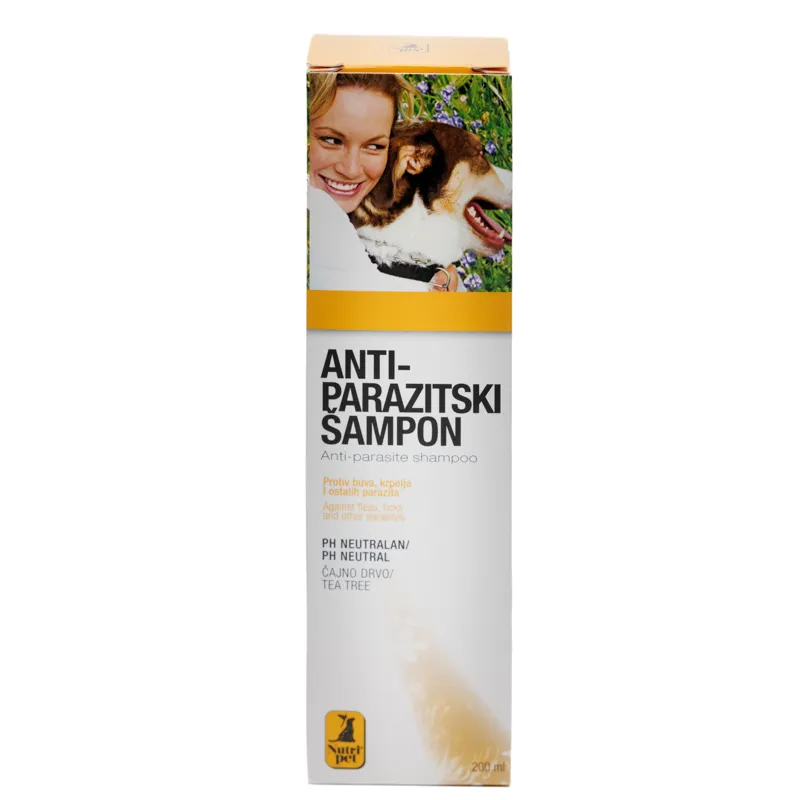 Šampon za pse Nutripet 200ml - antiparazitski