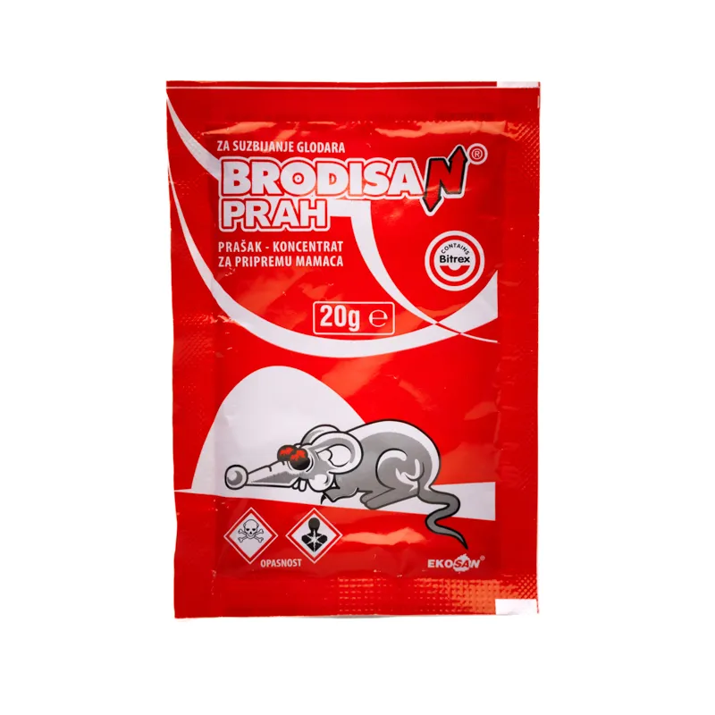 Brodisan    prah 0.1% (bromadiolon) 20g
