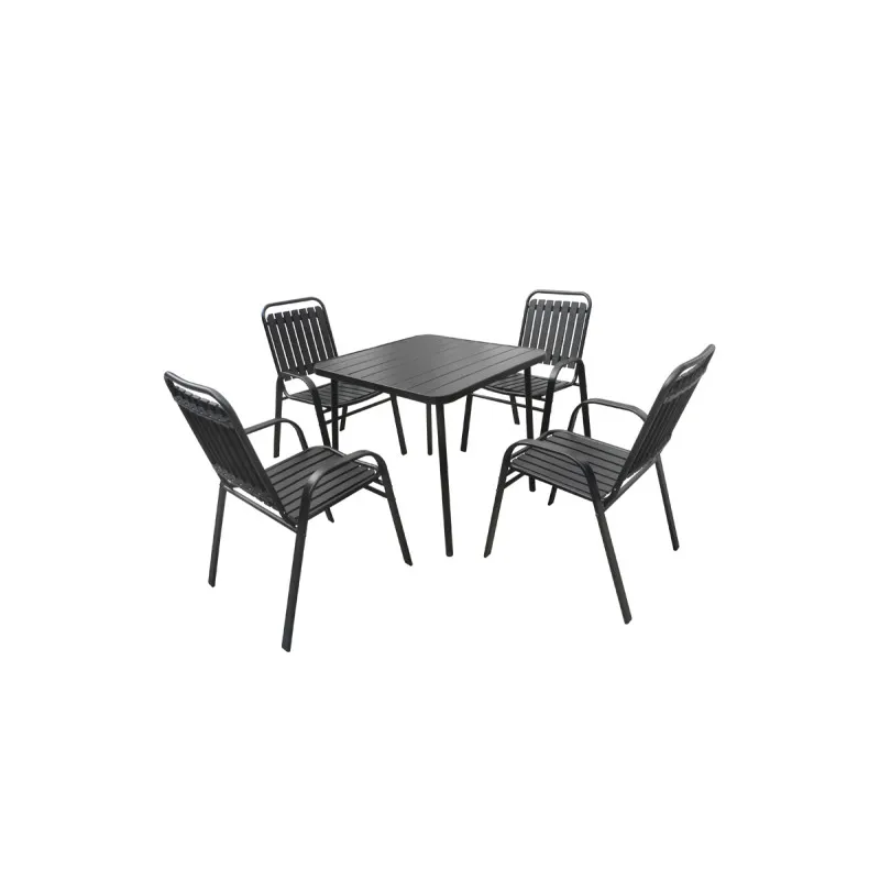 Baštenski set Aruba sa 4 stolice (A+B)