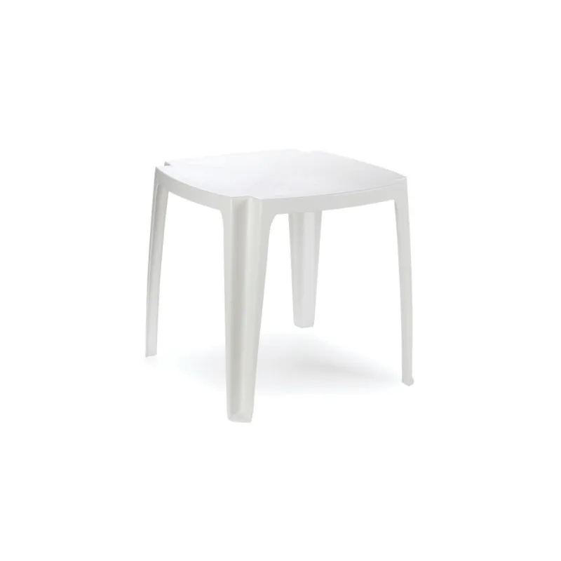 Baštenski sto plastični 75 x 75 cm Tavolo 75 beli