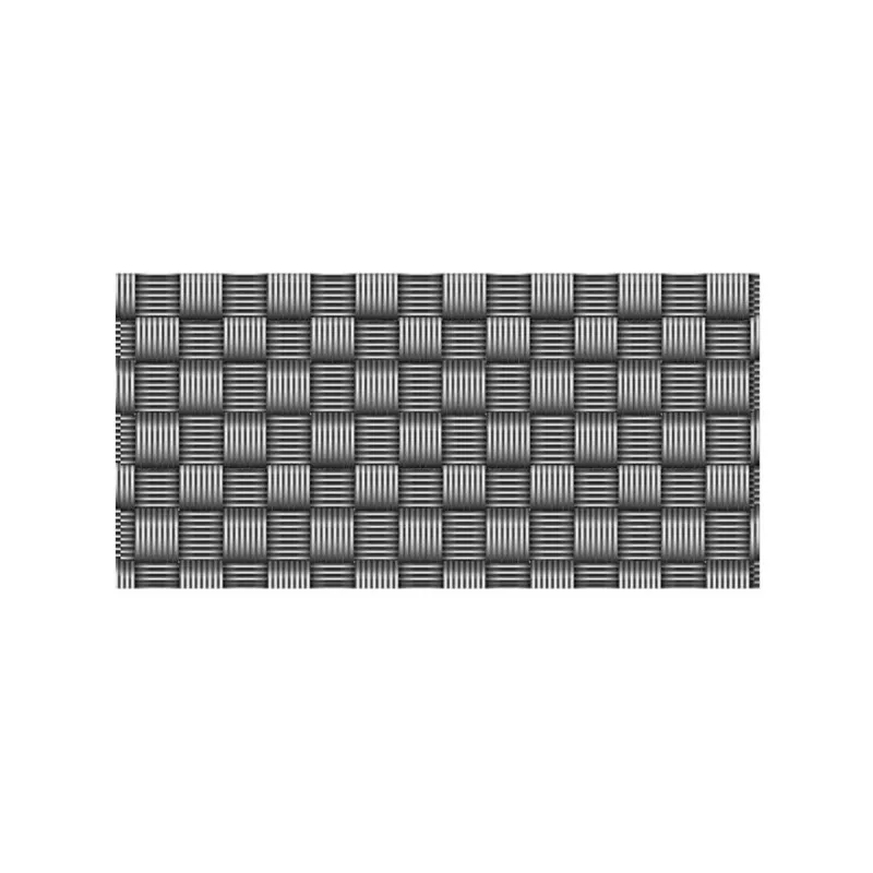 Ograda 19x205 cm tamno siva