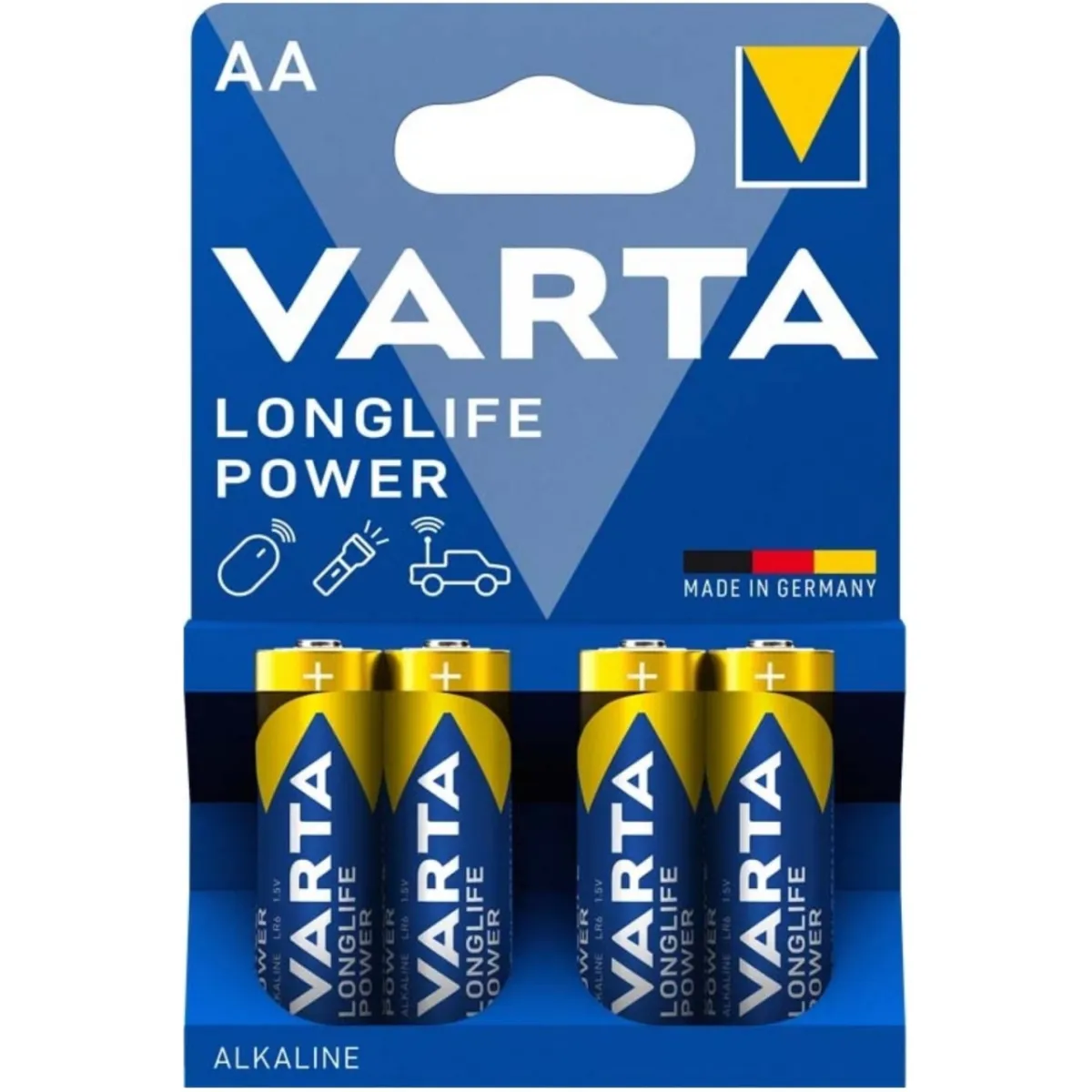 Baterije alkalne AA Longlife Power 4kom. VARTA