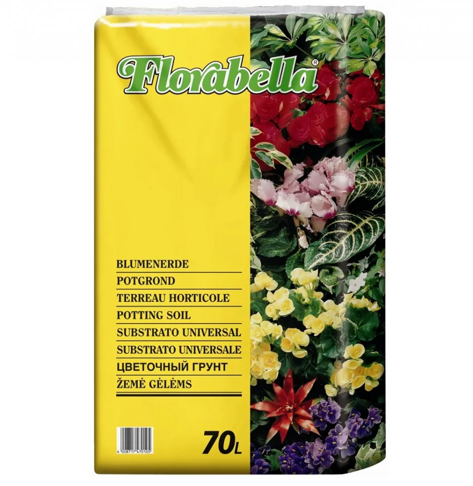 Zemlja za cveće 70L Florabella