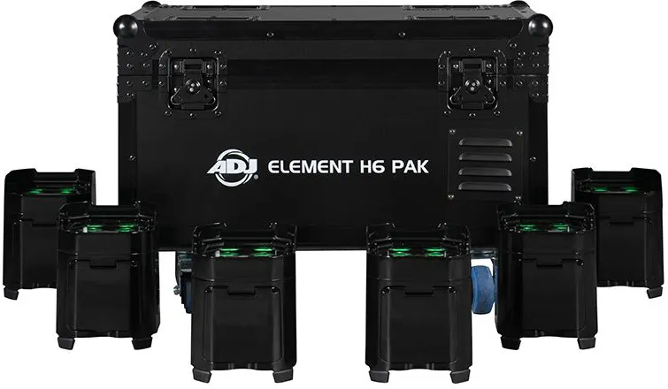 ADJ Element H6 Pak set bežične LED rasvete