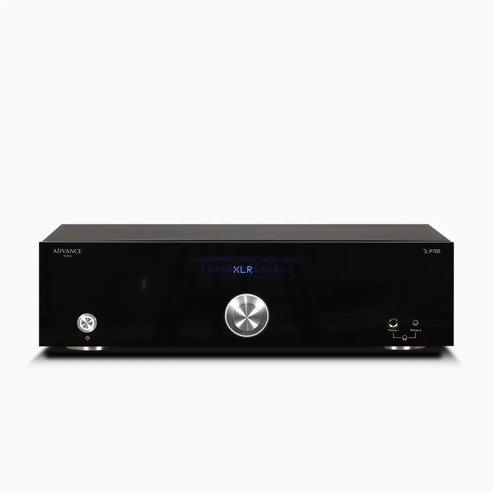 Advance Paris X-P700 Black |Preamplifier Classic Range