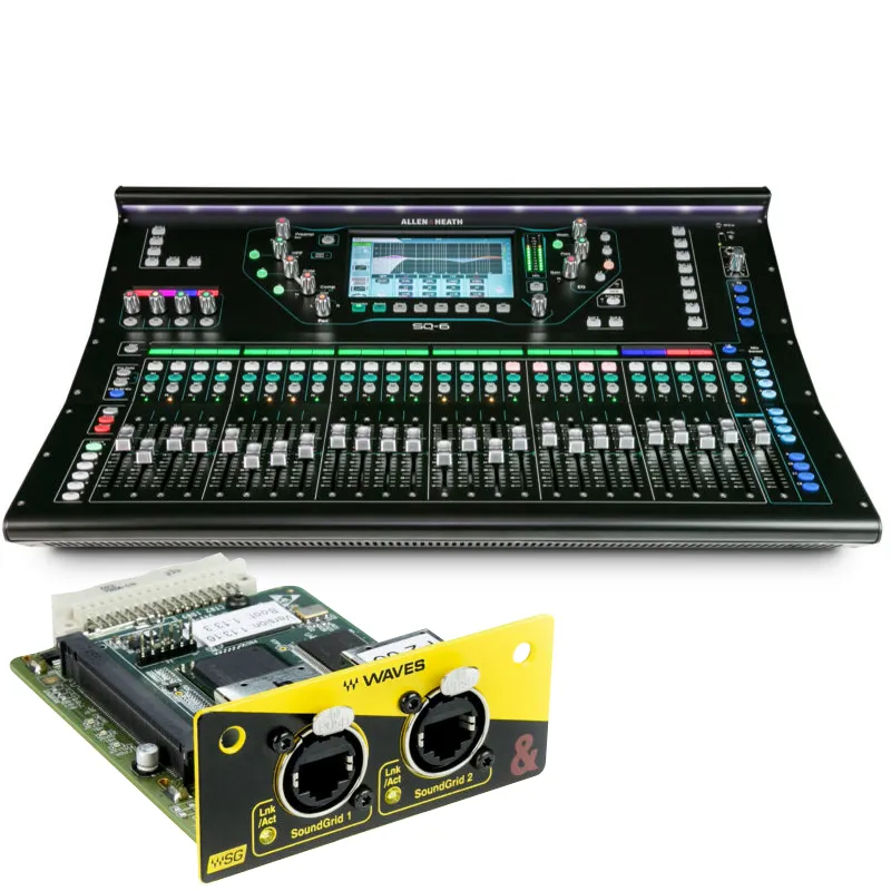 Allen & Heath SQ-6 & SQ Waves Bundle komplet