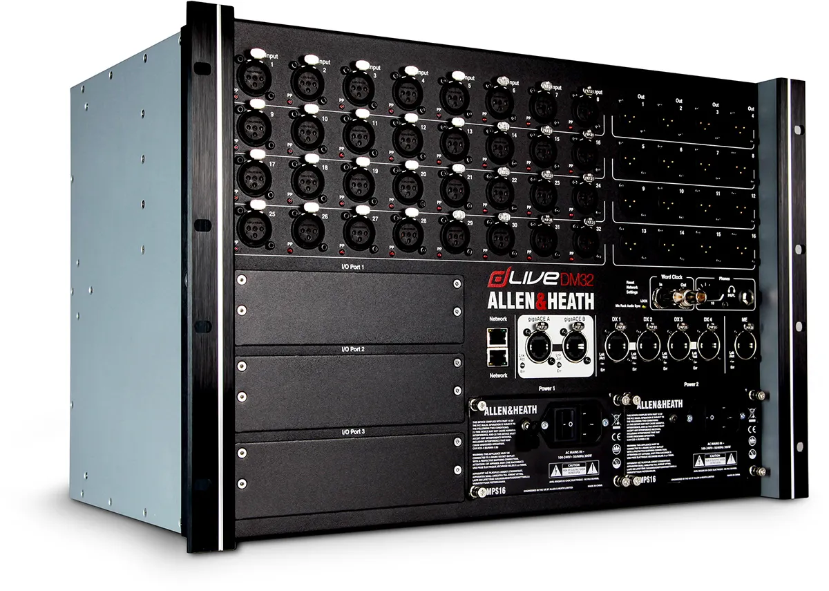 Allen & Heath dLive DM32 MixRack modul/stagebox