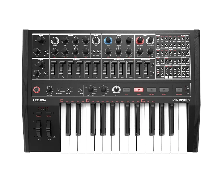 Arturia MiniBrute 2 Noir Edition polu-modularni analogni synthesizer