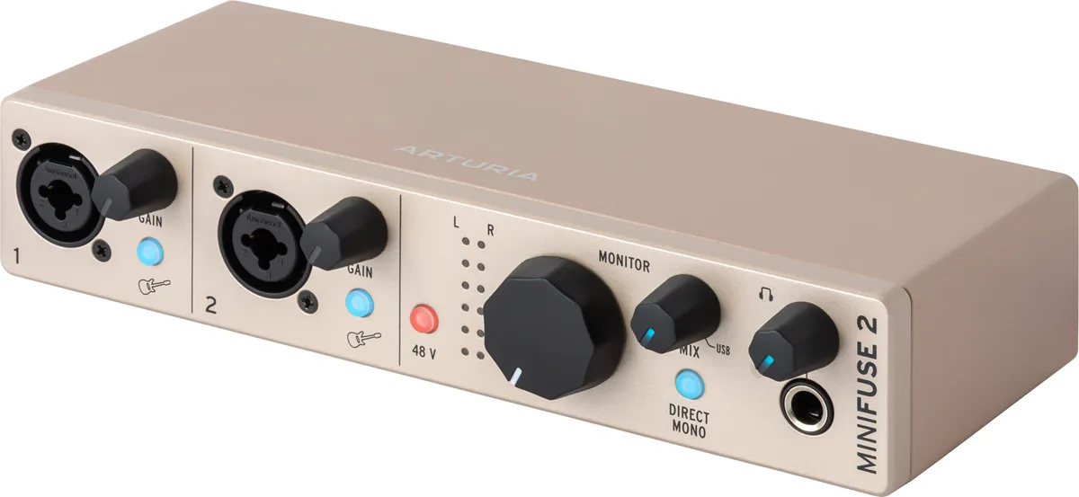 Arturia MiniFuse 2 Champagne audio interfejs