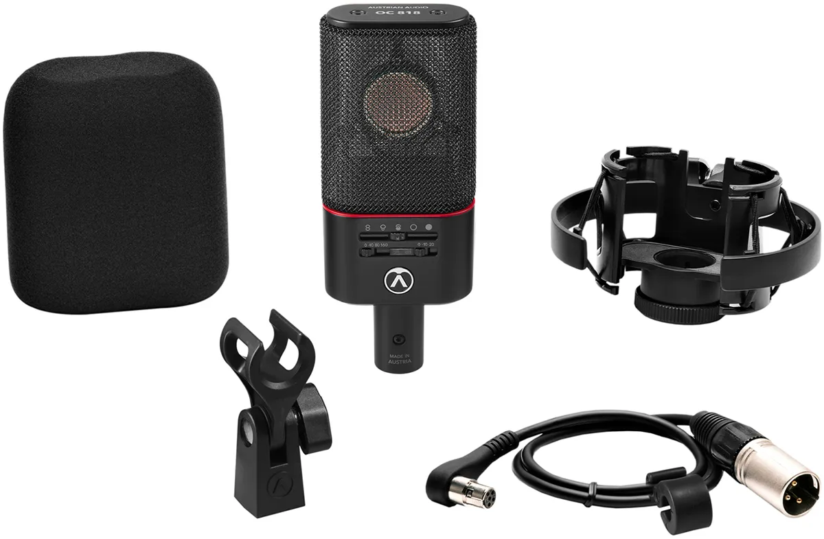 Austrian Audio OC818 Studio Set Black kondenzatorski mikrofon