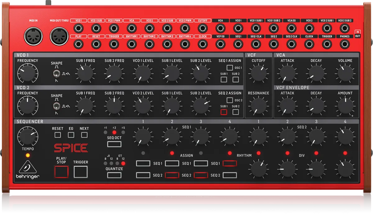 Behringer SPICE analogni polumodularni poliritmički synth