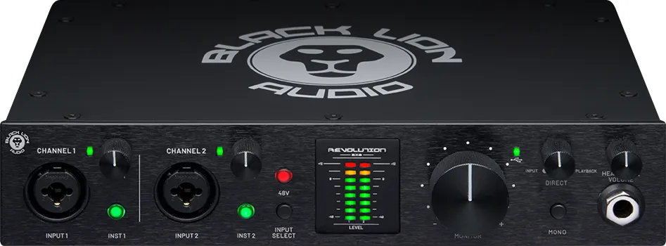 Black Lion Audio Revolution 2×2 audio interfejs