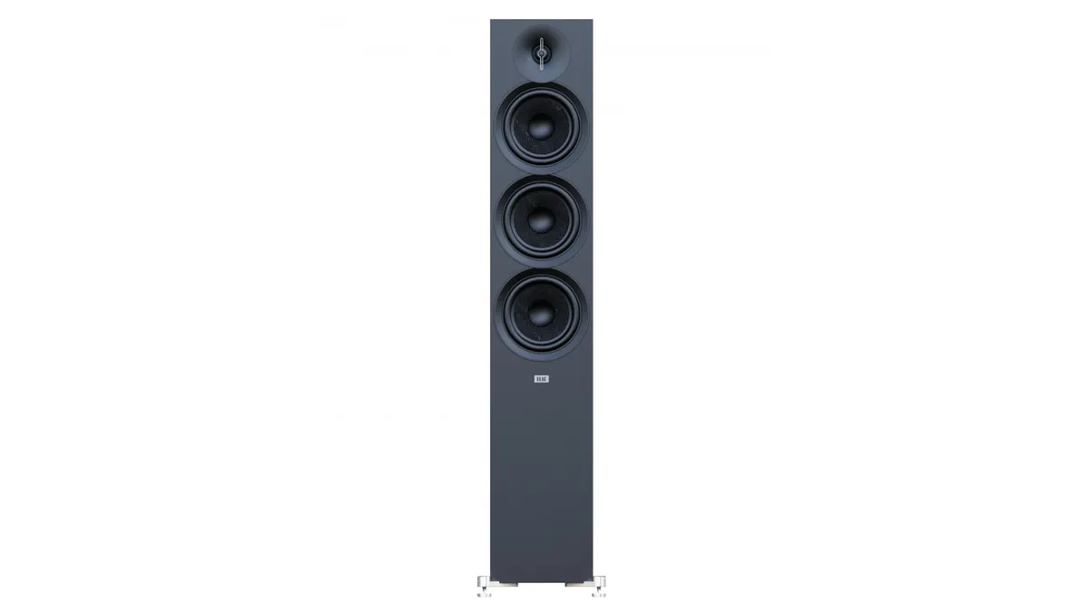 ELAC Debut F6.3 Black Brushed Vinyl (par)