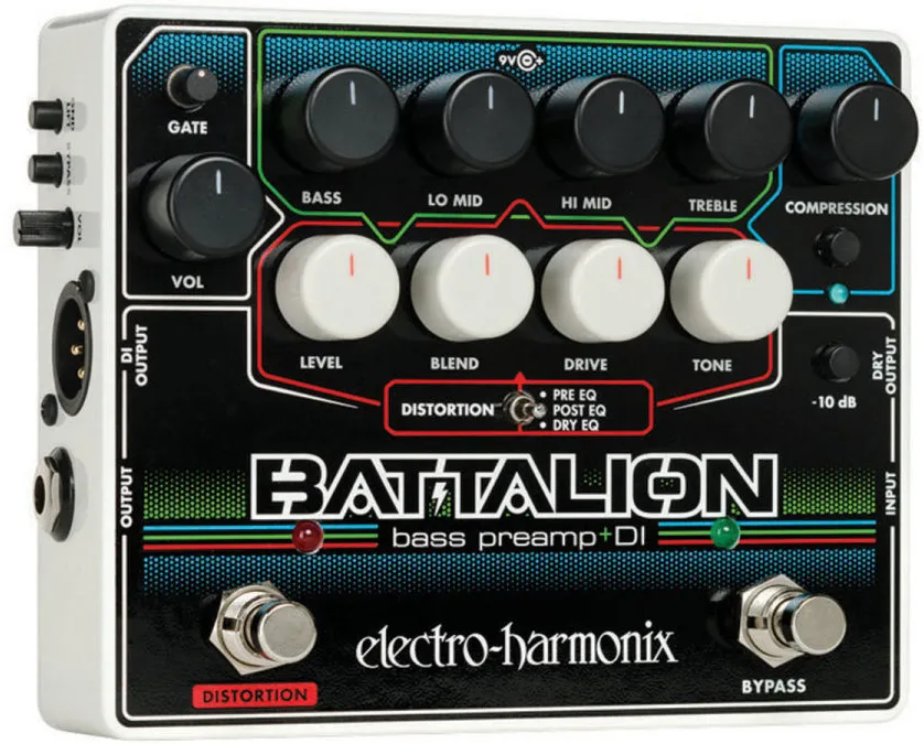 Electro-Harmonix Battalion pretpojačalo za bas gitaru