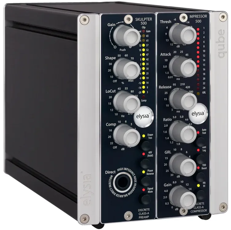 elysia skulpter|mpressor 500qube channel strip uređaj