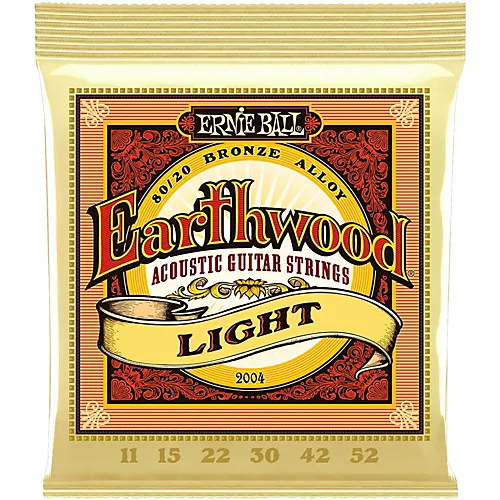 Ernie Ball 2004 Earthwood 80/20 Bronze Light .011-.052 žice za akustičnu gitaru