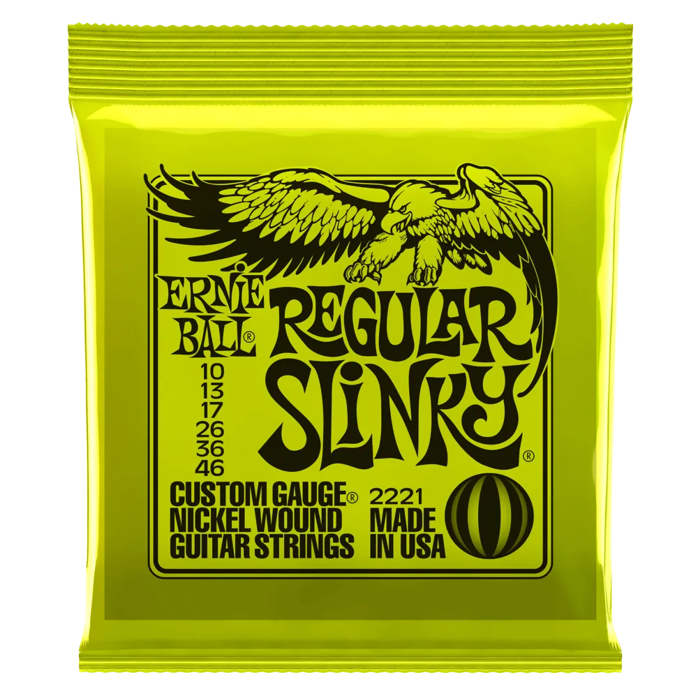 Ernie Ball 2221 Regular Slinky Nickel Wound .10-.46 žice za električnu gitaru
