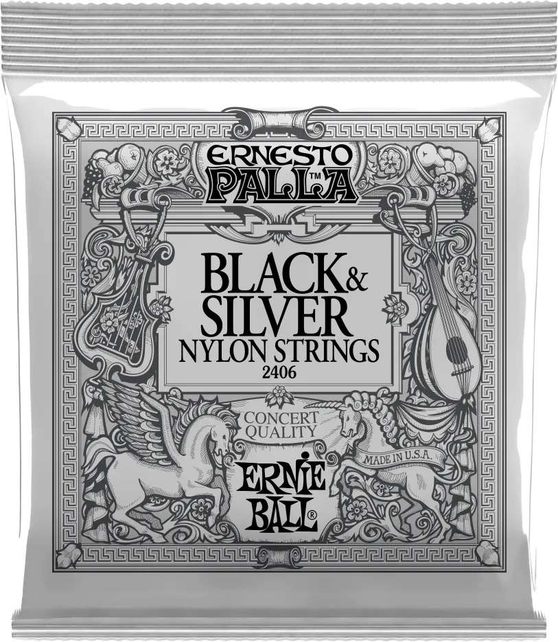 Ernie Ball 2406 Ernesto Palla Clear & Silver Nylon žice za klasičnu gitaru