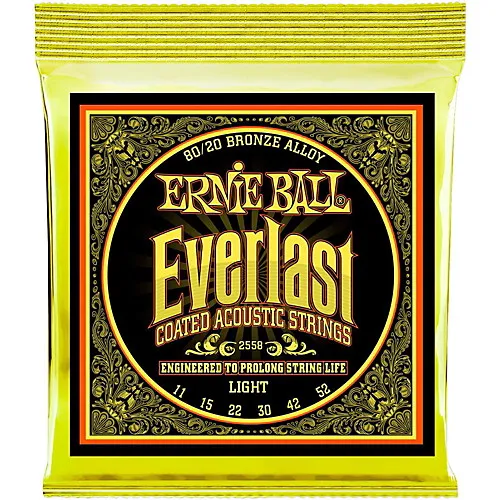 Ernie Ball 2558 Everlast 80/20 Bronze Light žice za akustičnu gitaru