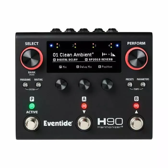EVENTIDE H 90 DARK | HARMONIZER GUITAR MULTI EFFECTS PEDAL limited edition