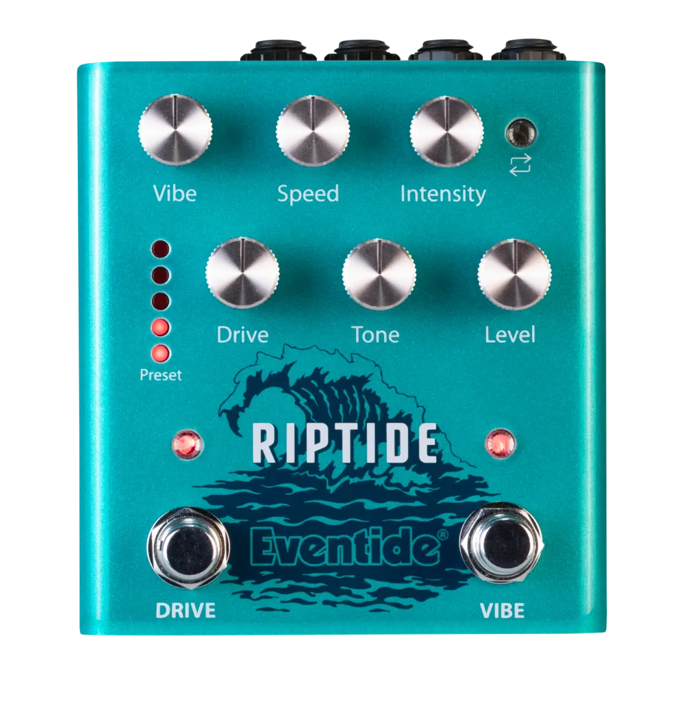 EVENTIDE RIPTIDE STOMPBOX- Ripping Distortion and Swirling Modulation
