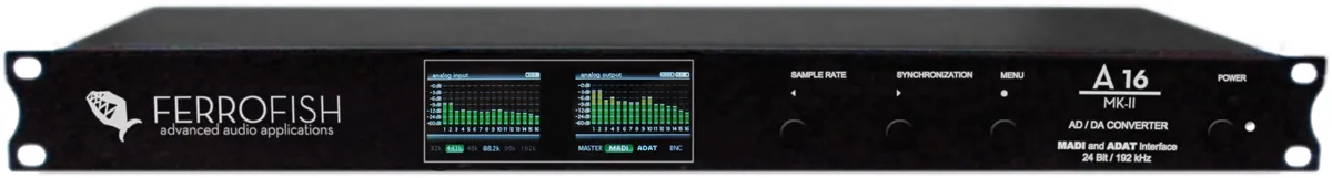 Ferrofish A16 MK-II AD/DA Converter