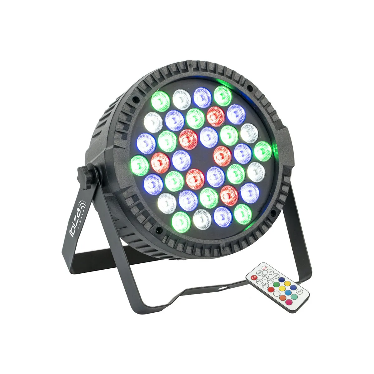 IBIZA LIGHT THINPAR36X1-RGBW Extra Flat PAR Projectror – 36 x 1 RGBW LED - rasvetno telo