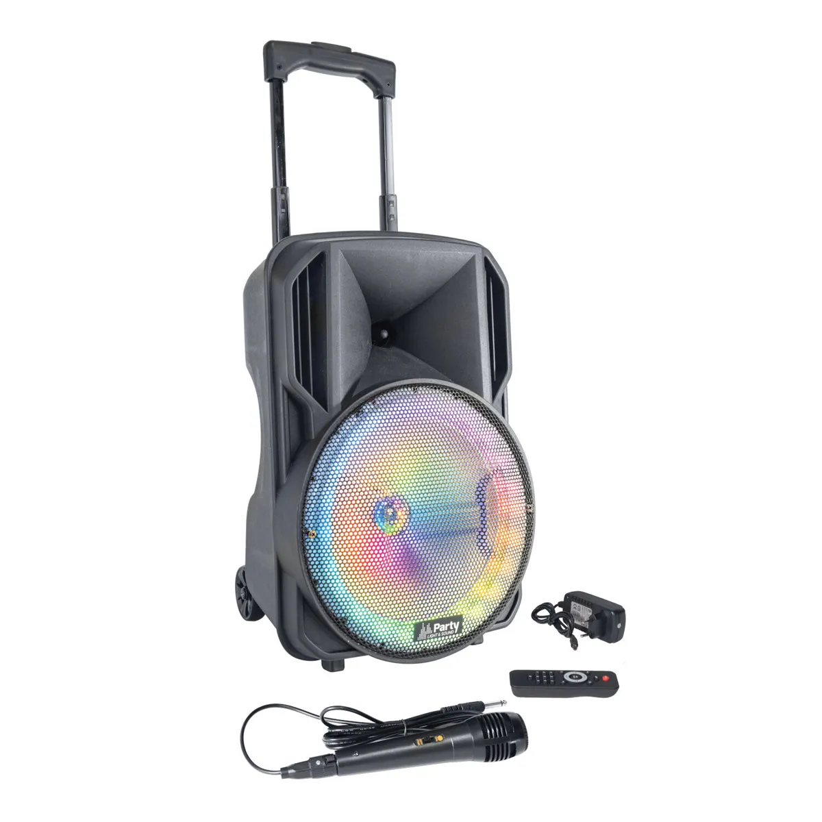 ibiza Sound  PARTY- 10RGB- USB micro SD- Bluetooth -FM radio