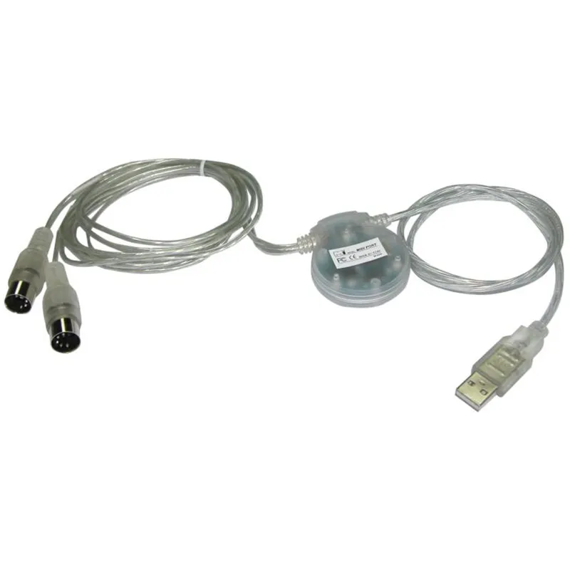 ICON Midi Port 1-in / 1-out MIDI interface USB 2.0